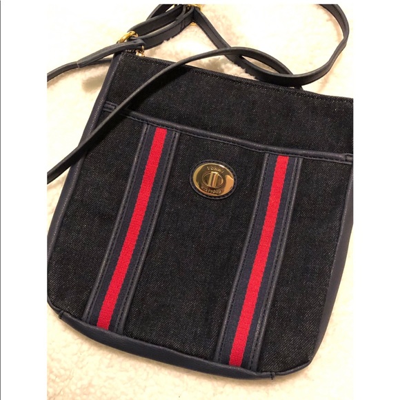 Tommy Hilfiger Denim Crossbody Purse - Picture 1 of 5
